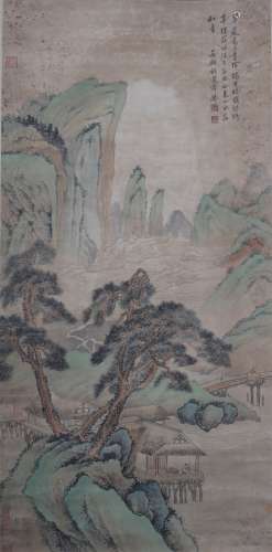 Landscape Painting by Qian Xuan