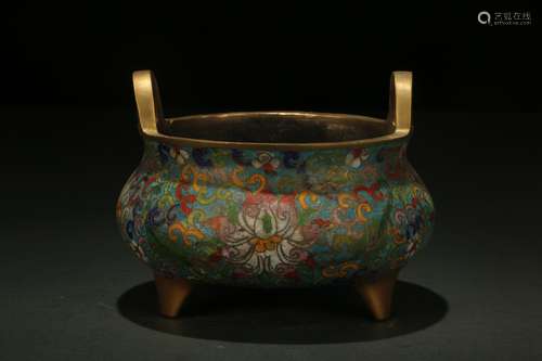 Cloisonne Incense Burner