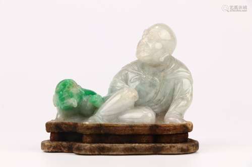 Jadeite Arhat Ornament