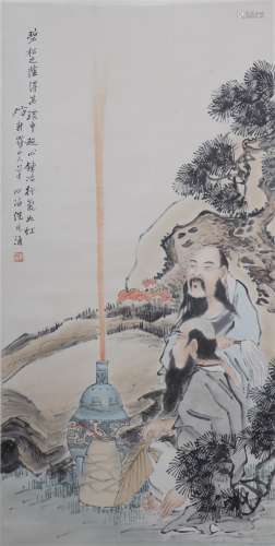 Figure Painting by Shen Xinhai