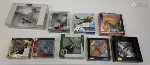 A Collection of boxed die cast model planes
