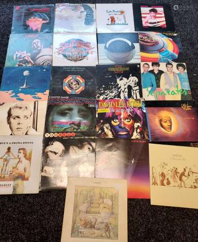 A Selection of mixed genre records to include The Doors, Gen...