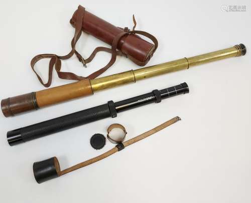 Antique three pule scope produced by J.H. Dallmeyers- London...