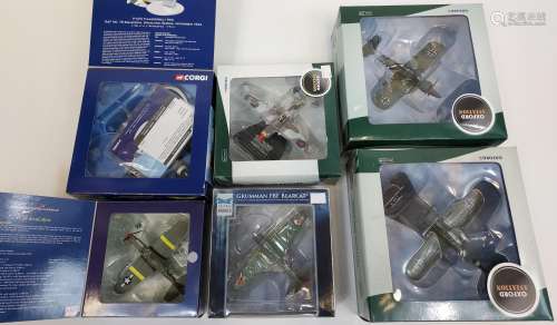 A Lot of 6 various Aeroplane boxed models