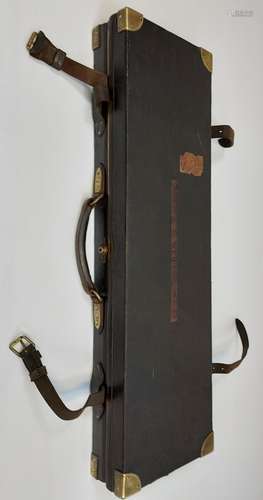 Antique John Dickson & Son Gun &Rifle manufacturers gun case...