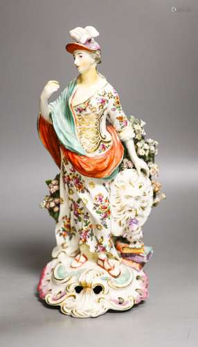 A Derby figure of Minerva, c. 1775, some restorationProvenan...