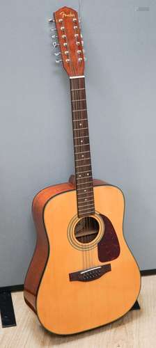 A Fender 12 string acoustic guitar DG 18 12 seriel no: 90112...