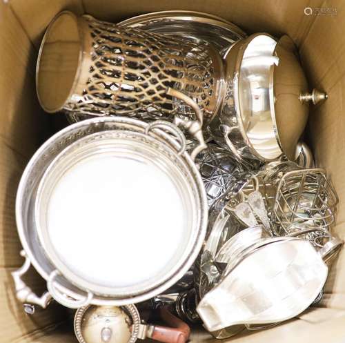 A group of plated wares