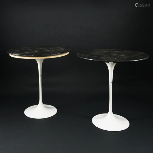 A pair of Tulip coffee tables