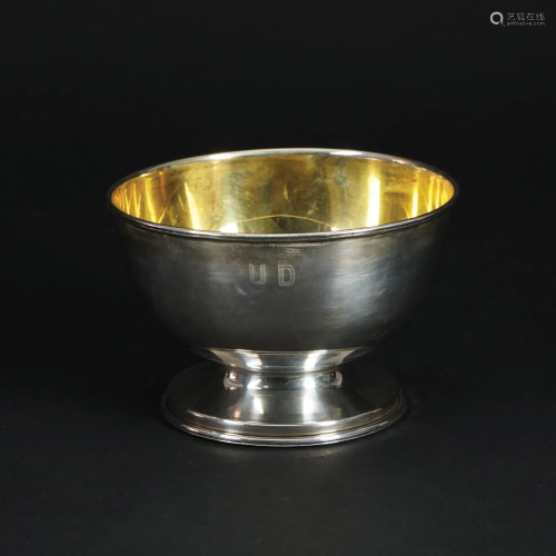 A partially gilt silver cup, Florence, Brandimarte