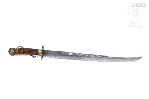 Espada china, dinastía Qing.