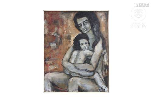 Jose Picó Mitjans (1904-1991) “Maternidad”