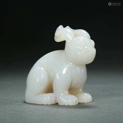 Tang Dynasty,Hetian Jade Rabbit