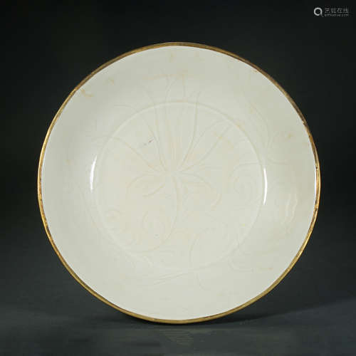 Song Dynasty,Ding Kiln Plate