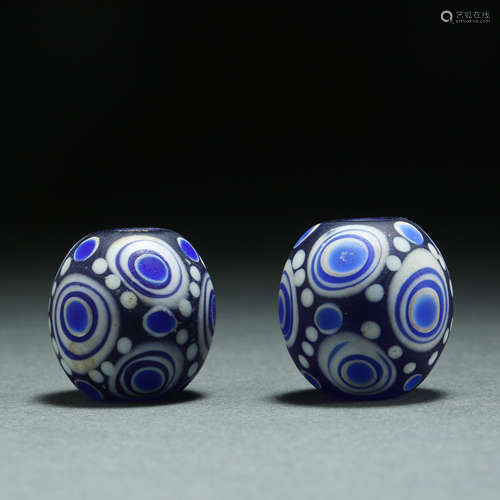 Han Dynasty,Coloured Glaze Bead