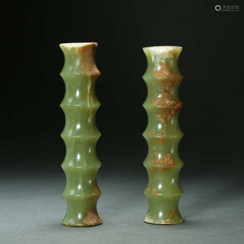 Hongshan Culture, Bamboo Shaped Jade Tube