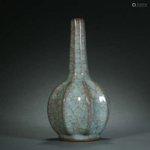 Song Dynasty,Ge Kiln Net Bottle