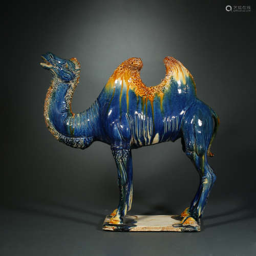 Tang Dynasty,Three-color Camel