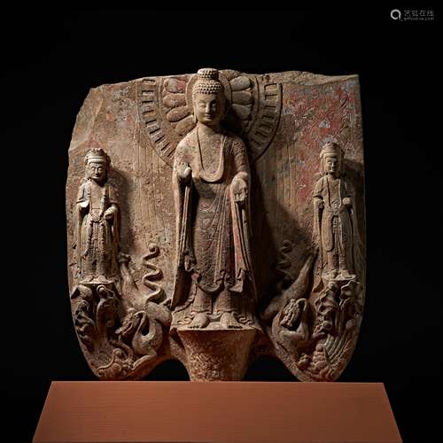 Beiqi, Stone Buddha Statue