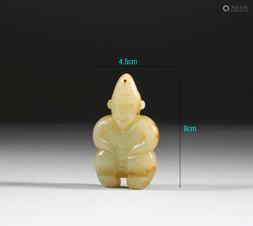 Shang and Zhou dynasties, Hetian jade Figurines