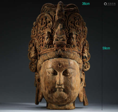 Wooden Guanyin statue in Song Dynasty