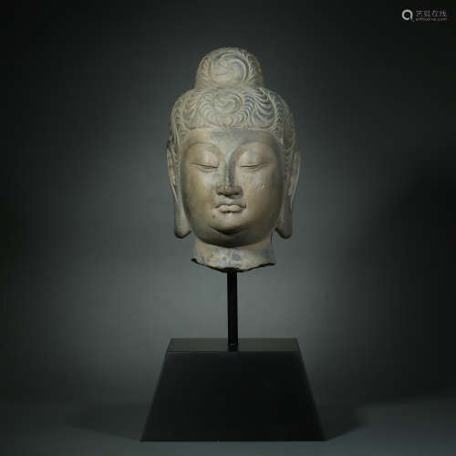 Tang Dynasty,Stone Buddha Head