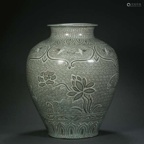 Song Dynasty,Goryeo Porcelain Handicap Bottle