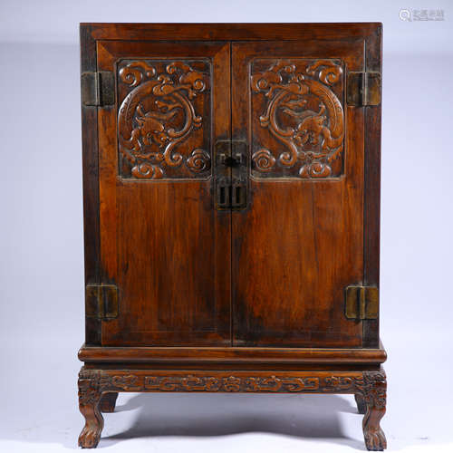 Qing Dynasty,Yellow Pear Bookcase