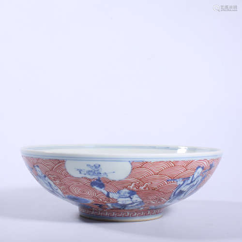Qing Dynasty Daoguang powder bowl