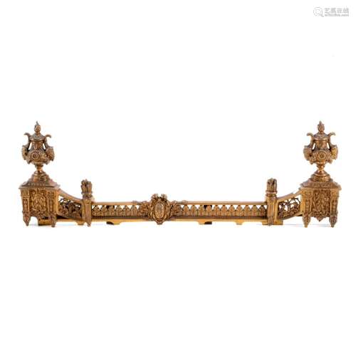 A PAIR OF LOUIS XVI STYLE CHENETS