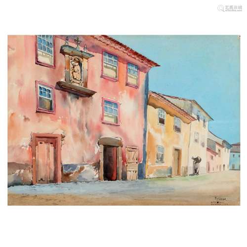 JORGE MALTIEIRA (1908-1986), RUA DO PAÇO