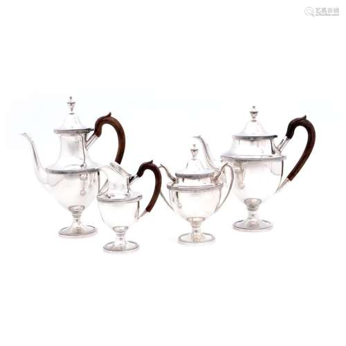 A TEA AND COFFEE SET