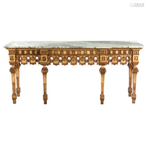 A LOUIS XVI STYLE PIER TABLE