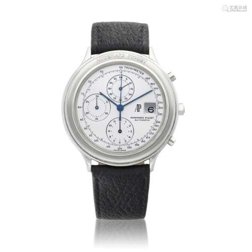 Huitième Chronograph, A stainless steel chronograph wristwat...