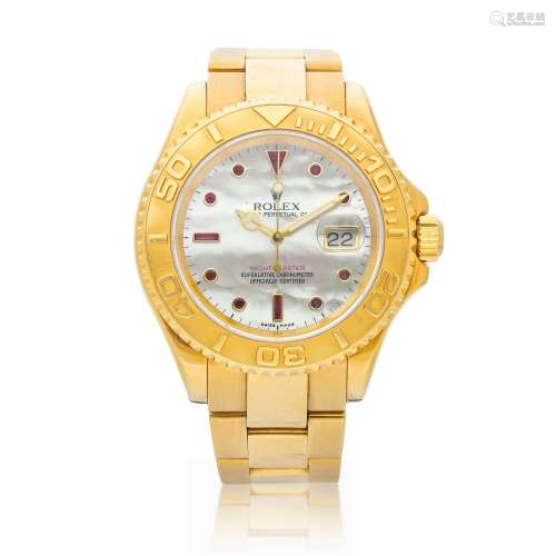 Yacht-Master, Reference 16628B, A yellow gold and ruby-set w...