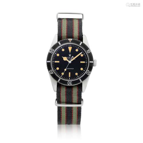 Submariner, Reference 6205, A stainless steel wristwatch, Ci...