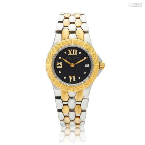Neptune, Reference 4880, A yellow gold, stainless steel and ...