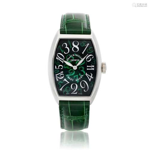 Crazy Hours, Reference 5850 CH, A platinum wristwatch with j...
