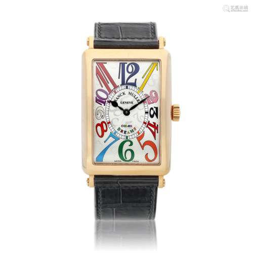Long Island, Reference 1002 QZ COL DRM, A pink gold wristwat...