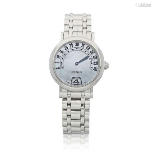 Retro, Reference G.3642, A stainless steel jumping hour wris...