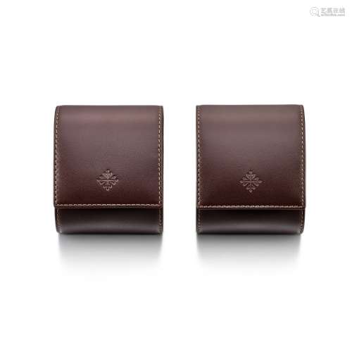 A set of two travelling pouches, Circa 2019 | 百達翡麗 一套兩...