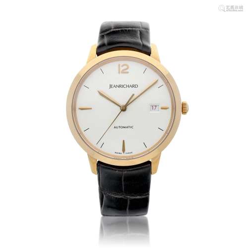 Reference 60119, A pink gold wristwatch with date, Circa 201...