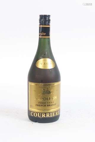 1 BOUTEILLE COGNAC NAPOLEON COURRIERE