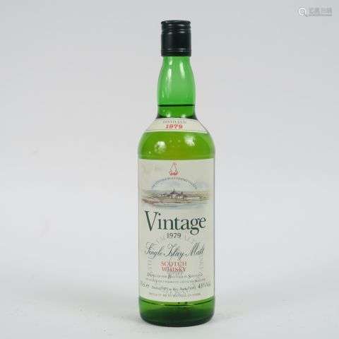 1 BOUTEILLE WHISKY VINTAGE 'SINGLE ISLAY MALT' THE VINTAGE M...