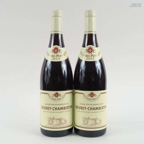 2 BOUTEILLES GEVREY CHAMBERTIN BOUCHARD PÈRE FILS - 2013