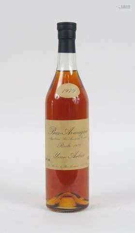 1 BOUTEILLE BAS ARMAGNAC YVAN AUBAN 44° - 1979 - COFFRET