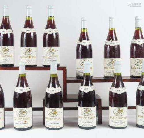 12 BOUTEILLES BEAUNE 'CLOS DES AVAUX' DOMAINE DE BAPTAULT - ...