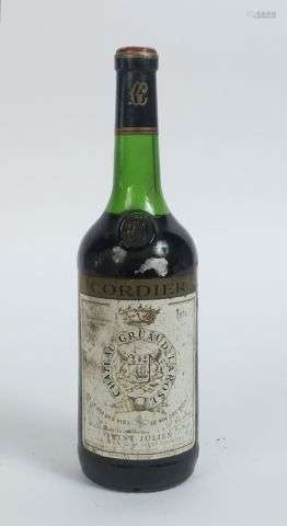 1 BOUTEILLE CHÂTEAU GRUAUD LAROSE GCC ST JULIEN - 1974 - LB