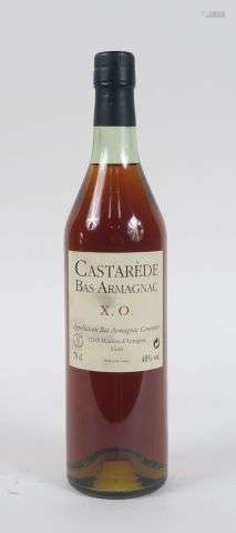 1 BOUTEILLE BAS ARMAGNAC CASTAREDE X.O. - COFFRET