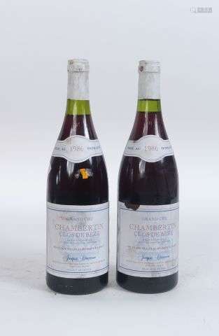 2 BOUTEILLES CHAMBERTIN GC 'CLOS DE BÈZE' GC J. CHAVANON - 1...